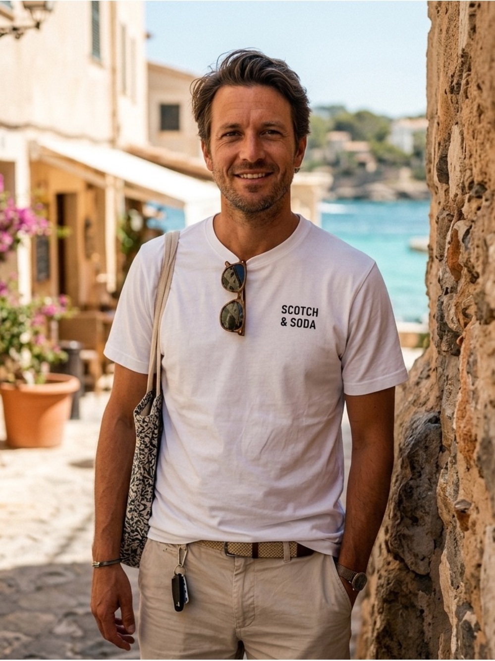 Scotch & Soda Amsterdam Men’s Graphic T-Shirt XL
